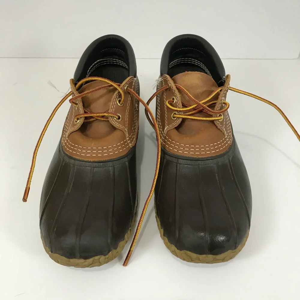 L.L. Bean duck boots gumshoe size 10